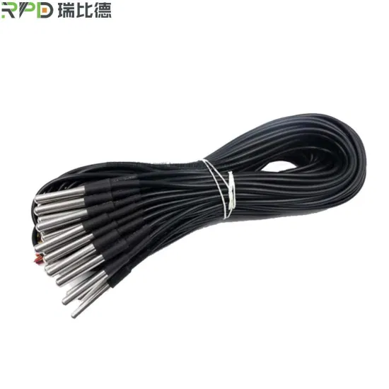 New Design Waterproof Ds18b20 Sensor PVC Silicone Cable with Stainless Steel Tube