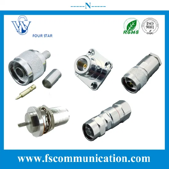 Antenna Wire Electrical Waterproof RF Coaxial N Type Male Crimp Plug Connector LMR240 Cable
